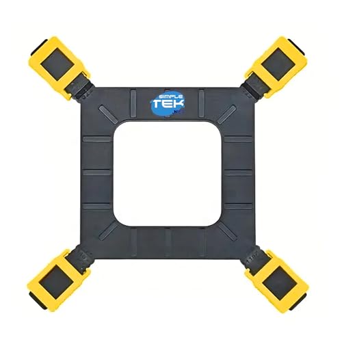 SIMPLETEK - Backplane Kühlkörper CPU Sockel 775/115X/1200/1700/1366, Gewindelöcher M2.5, Unterstützung 9mm von SIMPLETEK