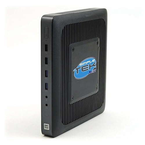 SIMPLETEK - Desktop-PC mit 1,65 GHz, 2 USB 3.0, M.2 SATA 16 GB RAM 480 GBSSD, Windows 11 Pro und integrierter Grafik (Generalüberholt) von SIMPLETEK