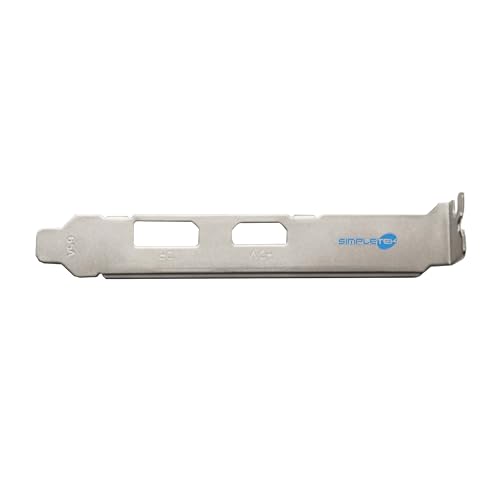 SIMPLETEK - Ersatzmaske kompatibel mit nvidia gtx 1650 low profile 1u 12cm hdmi dp gpu von SIMPLETEK