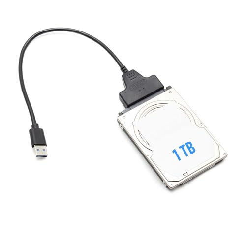 SIMPLETEK - Externe Festplatte 1 TB mit USB 3.0 auf SATA 2,5" Konverter | Externe Festplatte | Geschwindigkeit 5 Gbps Plug and Play Multiplattform 1 Tera SIMPLETEK - Externe Festplatte 1 TB mit USB 3.0 auf SATA 2,5" Konverter | Externe Festplatte | Geschwindigkeit 5 Gbps Plug and Play Multiplattform 1 Tera von SIMPLETEK
