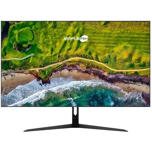 SIMPLETEK - GLB224005-27" WQHD (2K) 75Hz IPS LED Gaming Monitor | HDMI, DisplayPort | Randlose Eleganz von SIMPLETEK