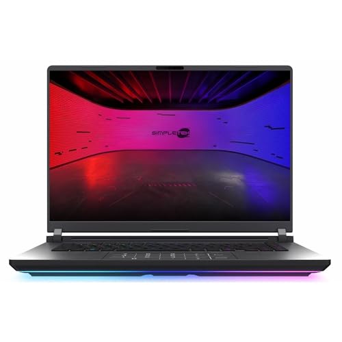 SIMPLETEK - Gaming Laptop G615J 16" 165Hz | i7-14650HX 48GB 480GB RTX 5060 | Windows 11 Home Italienische Tastatur RGB (Generalüberholt) von SIMPLETEK