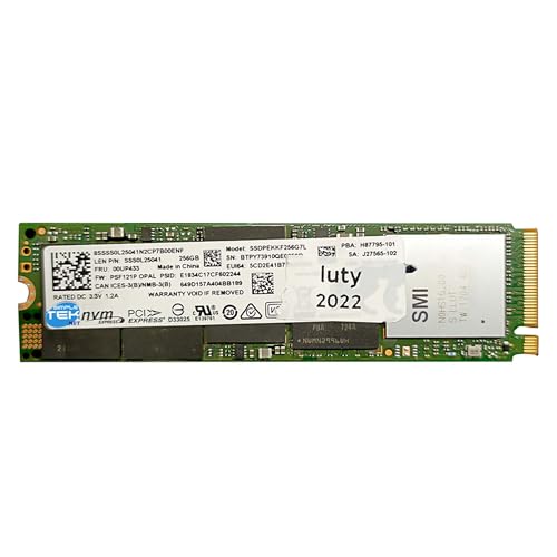 SIMPLETEK - Interne SSD NVMe Pro 6000p M.2 256GB | PCIe Gen4 2280, 3D TLC | Solid State Drive | SSDPEKKF256G7L (Generalüberholt) von SIMPLETEK