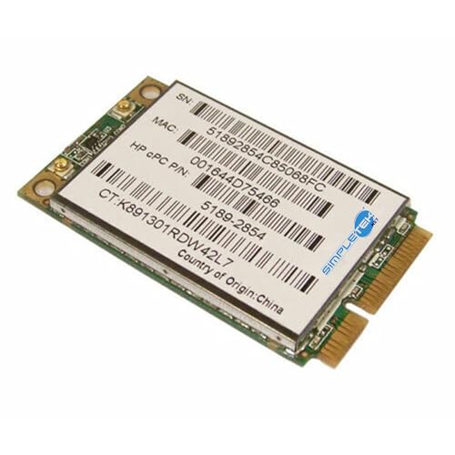 SIMPLETEK - Internes Wireless 2G 3G Mini PCIe Modul F3507g Kompatibel mit Dell 5530 Mobile Broadband von SIMPLETEK