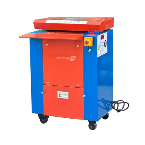 SIMPLETEK - Maschine zur Herstellung von Kartonfüllern Verpackung Versand Zerkleinerer Orange/Blau HX-425 von SIMPLETEK