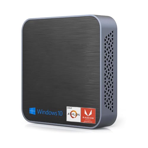 SIMPLETEK Mini-PC Windows 10 Pro AMD Max 3.30 GHz 16 GB RAM DDR4 480 GB SSD M.2 WiFi+BT | TypeC + HDMI + DP | Desktop-PC + VESA-Halterung SIMPLETEK Mini-PC Windows 10 Pro AMD Max 3.30 GHz 16 GB RAM DDR4 480 GB SSD M.2 WiFi+BT | TypeC + HDMI + DP | Desktop-PC + VESA-Halterung von SIMPLETEK