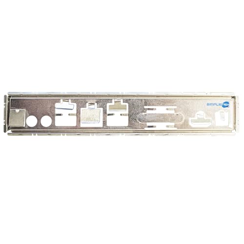 SIMPLETEK - Motherboard Low Profile Slim Mini ITX I/O Shield 16 cm x 2,5 cm Anschlüsse DC Jack HDMI DVI/VGA USB LAN Audio (überholt) von SIMPLETEK