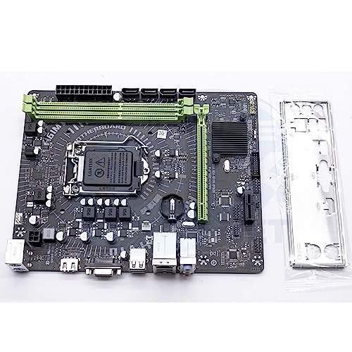 SIMPLETEK Motherboard mit microATX Blende LGA 1155 | DDR3 Grafikkartensteckplatz | HDMI VGA und PS2 | PCIe x1 von SIMPLETEK