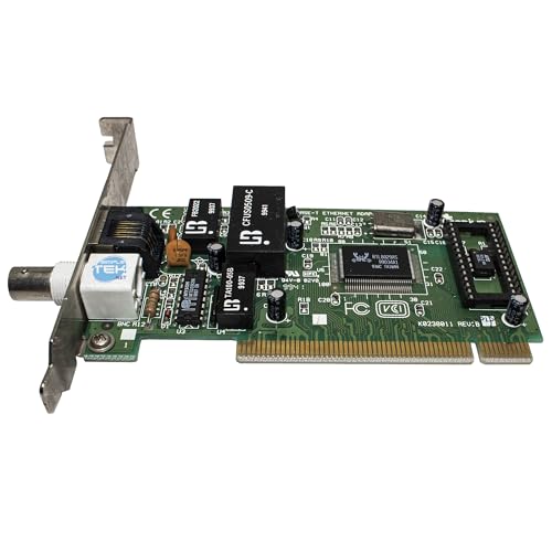 SIMPLETEK - Netzwerkkarte Ethernet LAN RJ-45 10Base K0238011 BNC PCI 32 Bit (generalüberholt) von SIMPLETEK