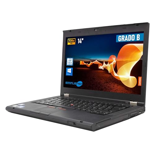 SIMPLETEK Notebook 14" i5 16GB 4TB Windows 10 Pro HD Italienische Tastatur Notebook | Wifi + BT + VGA + Mini DP (Generalüberholt) von SIMPLETEK