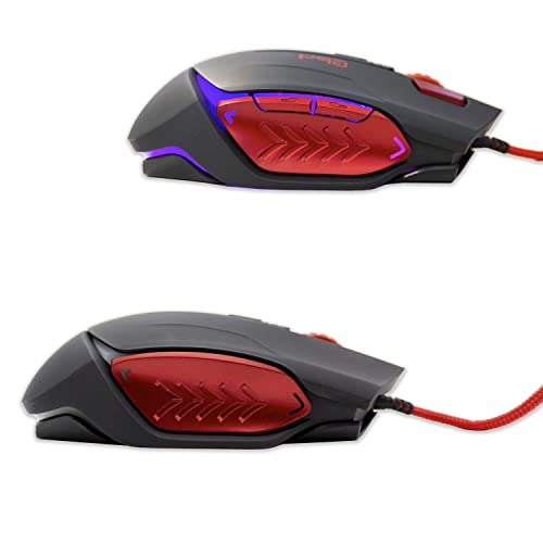 SIMPLETEK Optische Maus Von Gaming Ergonomische Verdrahtet USB 7 Buttons Programmierbare Sensor Instant A704 3200 DPI Schalter Schwarz Beleuchtung LED RGB Esports SIMPLETEK Optische Maus Von Gaming Ergonomische Verdrahtet USB 7 Buttons Programmierbare Sensor Instant A704 3200 DPI Schalter Schwarz Beleuchtung LED RGB Esports von SIMPLETEK