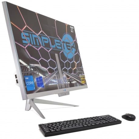 SIMPLETEK PC All in One RGB Core i7 Windows 10 Pro 27" Full HD RAM 16GB SSD 480GB | Integrierte Webcam, WiFi5, Bluetooth | Festcomputer Desktop SIMPLETEK PC All in One RGB Core i7 Windows 10 Pro 27" Full HD RAM 16GB SSD 480GB | Integrierte Webcam, WiFi5, Bluetooth | Festcomputer Desktop von SIMPLETEK