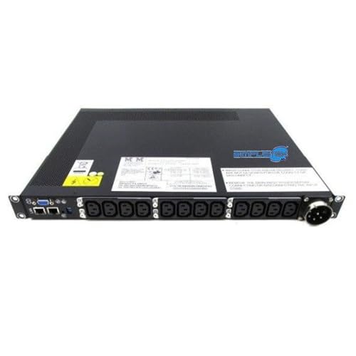 SIMPLETEK - Power Distribution Unit PDU+ Rack 1U intelligent smart DPI 12 x C13 44V3897 12x IEC C13 + seriell RS232 + LAN (generalüberholt) von SIMPLETEK