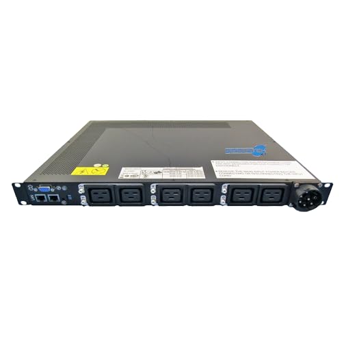 SIMPLETEK - Power Distribution Unit (PDU) Rack 1U Smart DPI 6 x C19 + 3 x C13 mit Serial RS232 + LAN (Generalüberholt) von SIMPLETEK