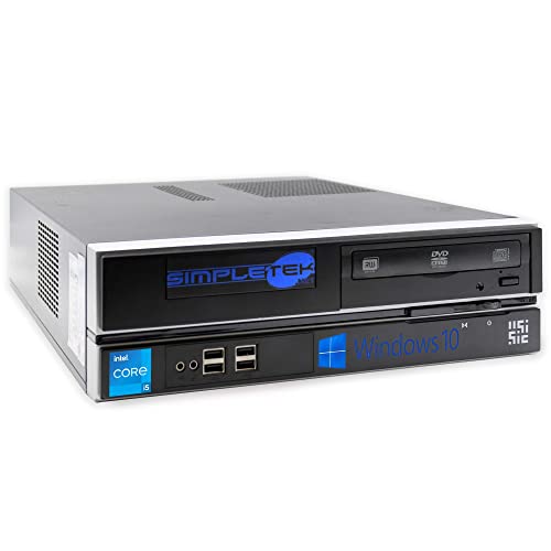 SIMPLETEK SFF Core i5 8 GB RAM 120 GB SSD Windows 10 Pro | Serielle Schnittstelle RS232 LPT (überholt) von SIMPLETEK