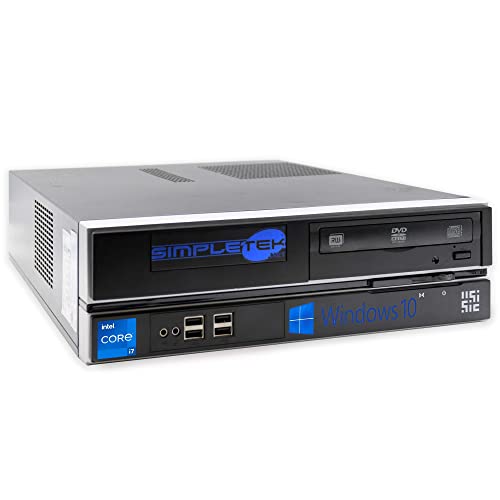 SIMPLETEK SFF Core i7 8 GB RAM 240 GB SSD Windows 10 Pro | Serielle Schnittstelle RS232 LPT (überholt) von SIMPLETEK