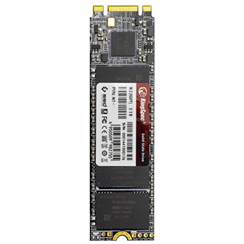 SIMPLETEK SSD M.2 SATA NGFF 2 TB 2000 GB 2280 Solid Status Notebook Laptop Gaming Zusammengebaut von SIMPLETEK