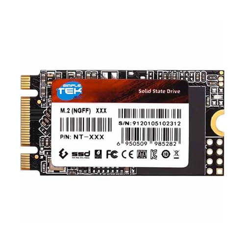 SIMPLETEK Solid-State-Festplatte für Laptops 128 GB | SSD M.2 SATA NGFF 2242 SIMPLETEK Solid-State-Festplatte für Laptops 128 GB | SSD M.2 SATA NGFF 2242 von SIMPLETEK