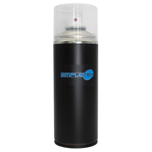 SIMPLETEK - 400 ml Sprühfolie klar glänzend ablösbar für Karosserie, Werkzeugschutz und Sportgegenstände (1 Stück) von SIMPLETEK