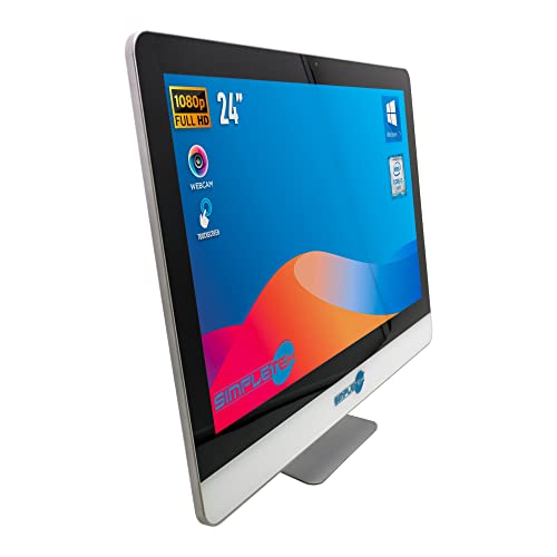 Simpletek All in One Touch Screen Windows 10 Professional | 24" Full HD Core i3 2.40GHz | 8GB RAM SSD 120GB | Integrierte Webcam Touchscreen HDMI LAN Wi-Fi Bluetooth USB 3.0 PC Desktop Simpletek All in One Touch Screen Windows 10 Professional | 24" Full HD Core i3 2.40GHz | 8GB RAM SSD 120GB | Integrierte Webcam Touchscreen HDMI LAN Wi-Fi Bluetooth USB 3.0 PC Desktop von SIMPLETEK