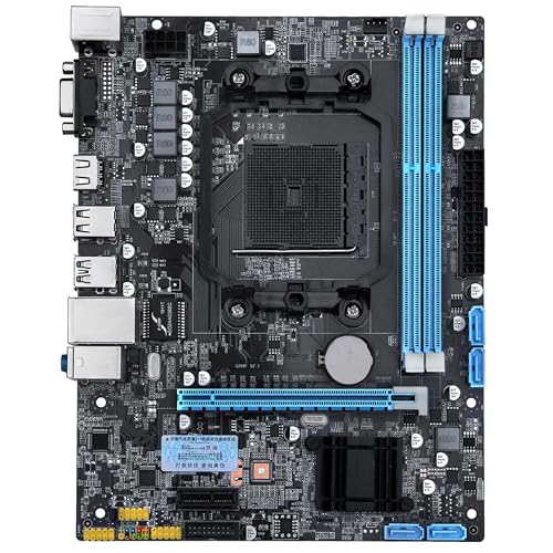 Simpletek - Mainboard kompatibel A88 906/FM2+ mATX Chipsatz A88 | 2X DDR3 RAM Slot | 4X SATA 3.0 6Gbps | VGA HDMI von SIMPLETEK