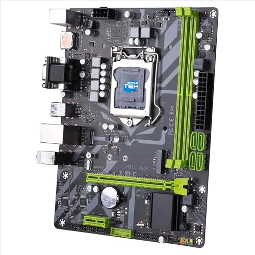 Simpletek - Mainboard kompatibel H311-VHD4 LGA1151 Micro ATX | 2X DDR4 Max 32GB | 4X SATA 3.0 6Gbps | USB 3.0 USB 2.0 VGA HDMI DisplayPort von SIMPLETEK