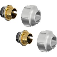 Simplex - Flamco Klemmverschraubung-Set A11 12x1mm x g 3/4' Innengewinde Eurokonus Messing vernickelt von SIMPLEX