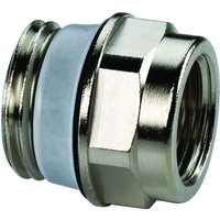 Flamco Reduzierstopfen Exclusiv G 1/2" Außengewinde x G 3/8" Innengewinde Messing vernickelt von SIMPLEX