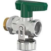 Le Sanitaire - Simplex kfe Kugelhahn 1/2'' Flügelgriff Durchgang, dvgw selbstdichtend, vern. F10639 von LE SANITAIRE