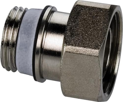 Simplex Anschlussverschraubung mit Eurokonus DN15 1/2 AGx3/4 Simplex Anschlussverschraubung mit Eurokonus DN15 1/2 AGx3/4 von Banyo