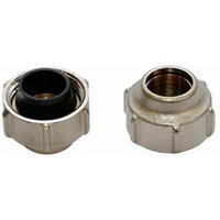 Simplex - Klemmverschraubung 1 Paar 18x3/4'' für 18mm Kupferrohr Weichstahlrohr Edelstahlrohr F11192 von SIMPLEX