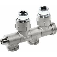 Simplex - varicon U1 Hahnblock Eck/Durchgang verdrehbar entleerbar mit Eurokonus 3/4" ag F10026 von SIMPLEX