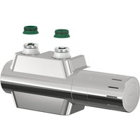 Simplex - Flamco Ventilhahnblock Variodesign mit Thermostatkopf TC-D1 und Blende, verchromt von SIMPLEX