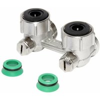 Simplex - Zweirohr Hahnblock 3/4'' Eurokonus Eckform F10067 von SIMPLEX