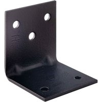 Simpson Strong Tie - Set aus 10 schwarzen Montagewinkeln EA444/2PB + 60 Schrauben - simpson - EA444/2PB-R von SIMPSON STRONG TIE