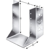 Simpson Strong Tie - sst Balkenschuh aussen BSNN100/170 Simpson Strong Tie - sst Balkenschuh aussen BSNN100/170 von SIMPSON STRONG TIE