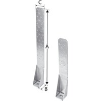 Simpson Strong Tie - Simpson Zuganker HTT5 559 x 61 x 70 x 3 mm verzinkt von SIMPSON STRONG TIE