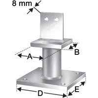 Simpson Strong Tie - sst Stützenfuß PISBMAxIG-B von SIMPSON STRONG TIE