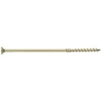 Struktur-Schraube mit Senkkopf - Gelb verzinkter Stahl - Torx 8x160 mm - T40 - Packung mit 50 von SIMPSON STRONG TIE
