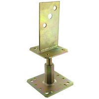 Finish - Pfostenfuß aus PPSR-Stiel Platine 100x100mm von FINISH