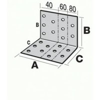 Einfacher Winkel 80x80x40x2,5 mm - simpson von SIMPSON STRONG TIE