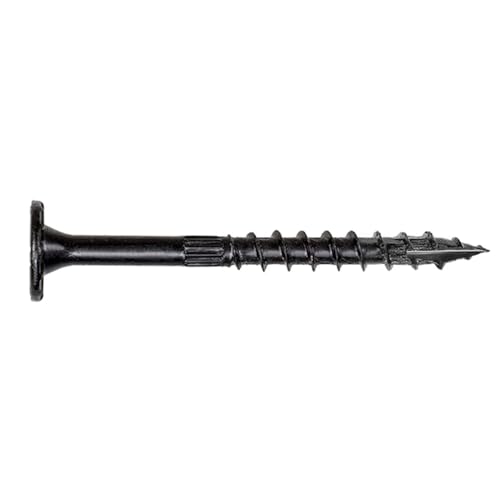 Simpson Strong Tie Outdoor Akzente sdws22312dbb-r50 3–1/2–6-lobe Waschmaschine Kopf schwarz pulverbeschichtete Strukturelle Holz Schraube (Amtsheftung), 3–1/5,1 cm von SIMPSON