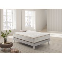SIMPUR RELAX - Matratze 90x190 cm Elegance Höhe +/- 30 cm Taschenfedern 100% atmungsaktives SuperCell-Material von SIMPUR