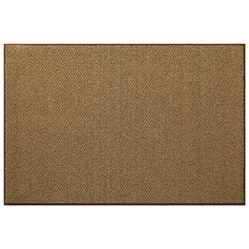 SIMPVALE Fußmatte für den Eingangsbereich, rutschfeste Fußmatte für den Innenbereich, für den Außenbereich, Flur, Innenhof, 1er-Pack (braun, 60 x 110 cm) von SIMPVALE