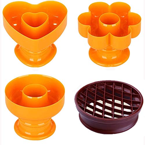 4Pack DIY Donut Mold Plastic Bakery Doughnut Cake Maker Mold Biscuit Stamp Cake Mould Desserts Bread Cutter Maker Mold Kitchen Baking Tool von SIMUER