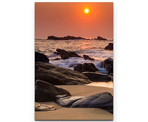 SIN-US 74 Steiniger Strand bei Sonnenuntergang - Poster gerollt 90x60cm SIN-US 74 Steiniger Strand bei Sonnenuntergang - Poster gerollt 90x60cm von SIN-US 74