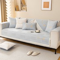 Sinbinta - Sofaschoner rutschfest, Sofabezug Ecksofa l Form Wasserdicht, Hund Katze Couch Überzug Ecksofa u Form Decke Universal 3/2/4/1sitzer Sofa von SINBINTA
