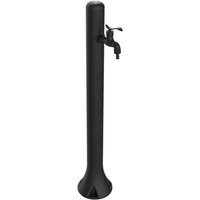 Sined - Schwarzer Gartenbrunnen Cm 27x18x99 Acqua-black - schwarz von SINED