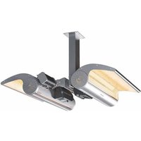 Sined Deckeninfrarotdoppelheizung 4000w Grau Hergestellt Aus Rostfreiem Stahl Und Eloxiertem Aluminium Hochwertige Schutzklasse Ip65 Fernbedienung Sined Deckeninfrarotdoppelheizung 4000w Grau Hergestellt Aus Rostfreiem Stahl Und Eloxiertem Aluminium Hochwertige Schutzklasse Ip65 Fernbedienung von SINED