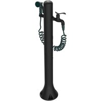 Schwarzer Gartenbrunnen Cm 27x23x99 Sined Acqua-pro-black - schwarz von SINED